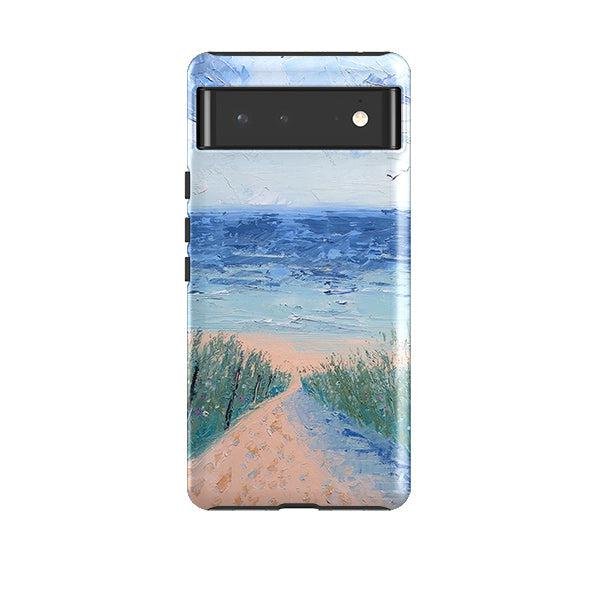 Google Tough Case -  Beach Path By Mary Stubberfield