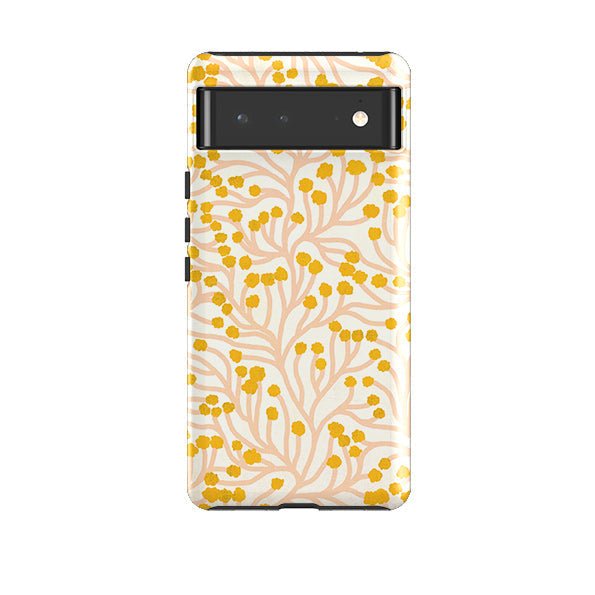 Google Tough Case -  Vine Pink and Ochre By Katherine Quinn