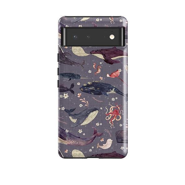 Google Tough Case -  Whale Song Lavender By Katherine Quinn