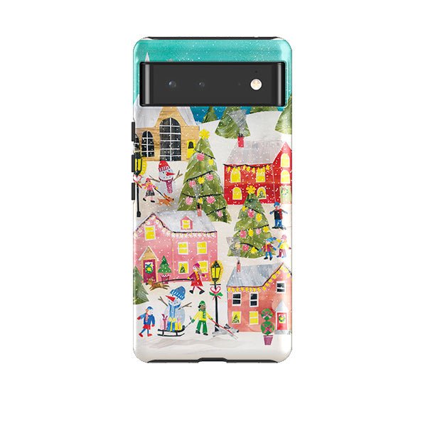 Google Tough Case -  Winter Village By Tracey English